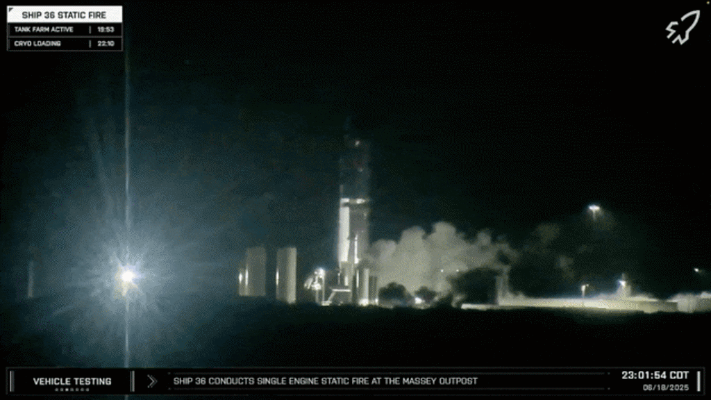 地面点火测试失败！SpaceX星舰火箭炸成巨型火球