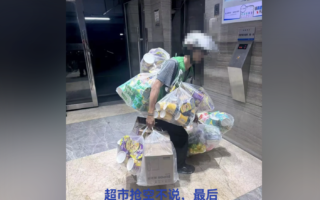 超强台风“桦加沙”逼近 广东多地抢购食品