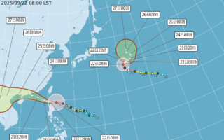 台风桦加沙更近台 估中午前暴风圈接触恒春半岛