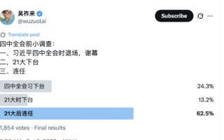 分析：网民希望习近平连任 加速搞垮中共
